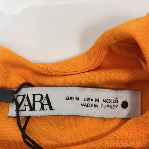 NWT Zara Side Draped Dress - Picture 14 of 16